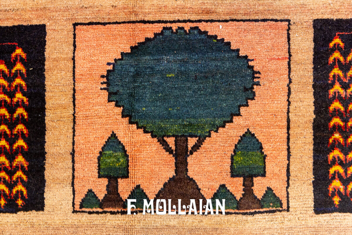 Bakhtiari Rug Very Large Garden Design n°:818996